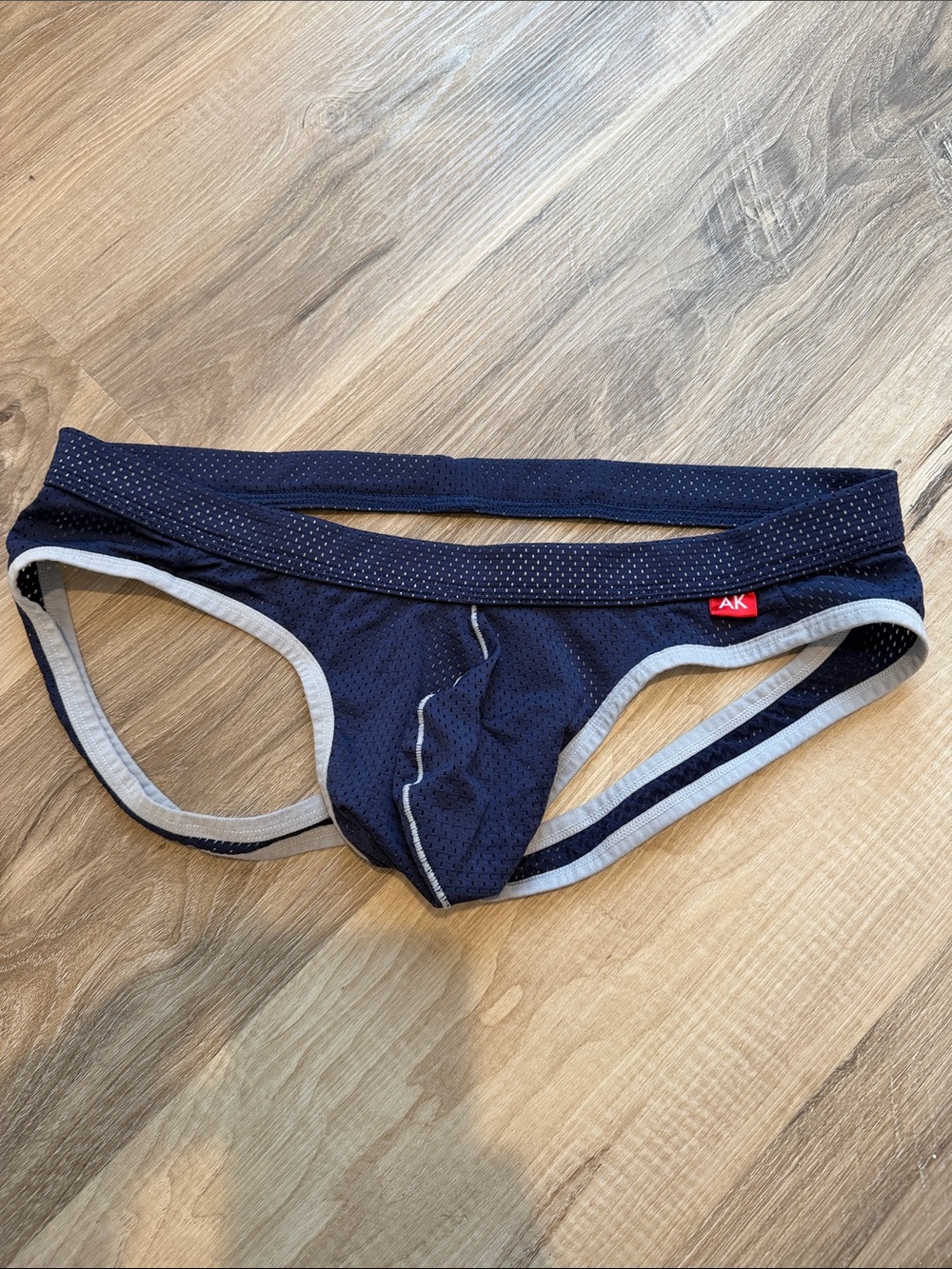Men’s Navy Micro-Mesh Jock